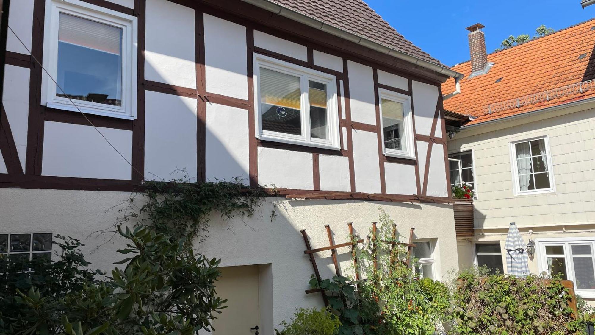 Ferienwohnung Am Schmetterlingssteig Trendelburg Esterno foto